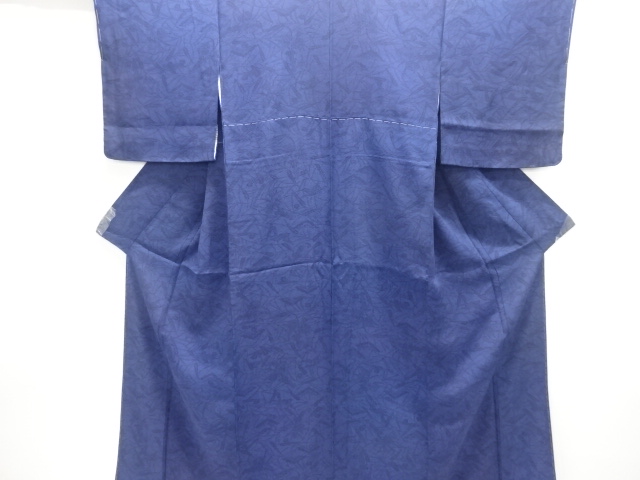 JAPANESE KIMONO / UNUSED KOMON / INDIGO DYED / SHOCHIKUBAI